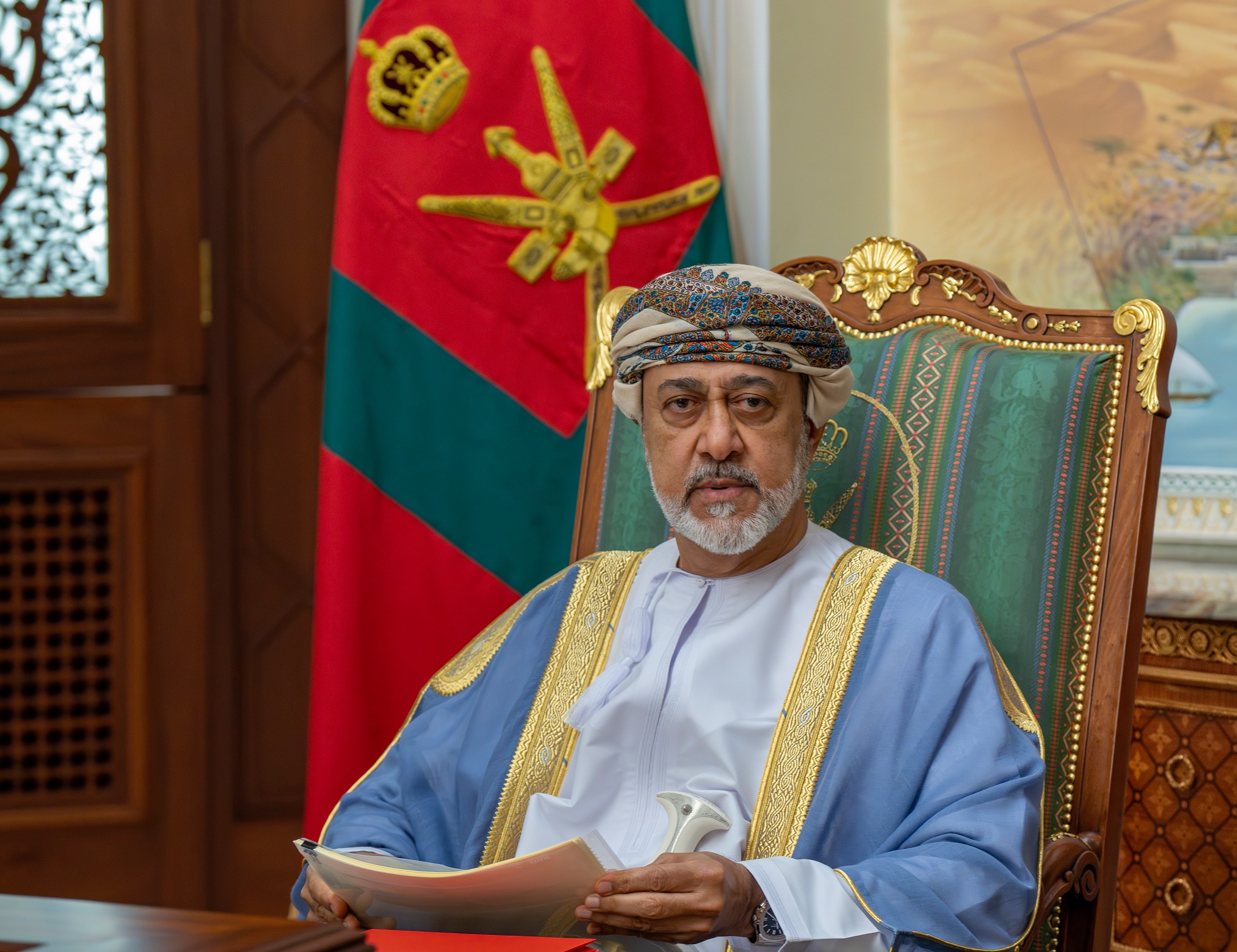 جلالة السلطان المعظم يترأس مجلس الوزراء الموقر