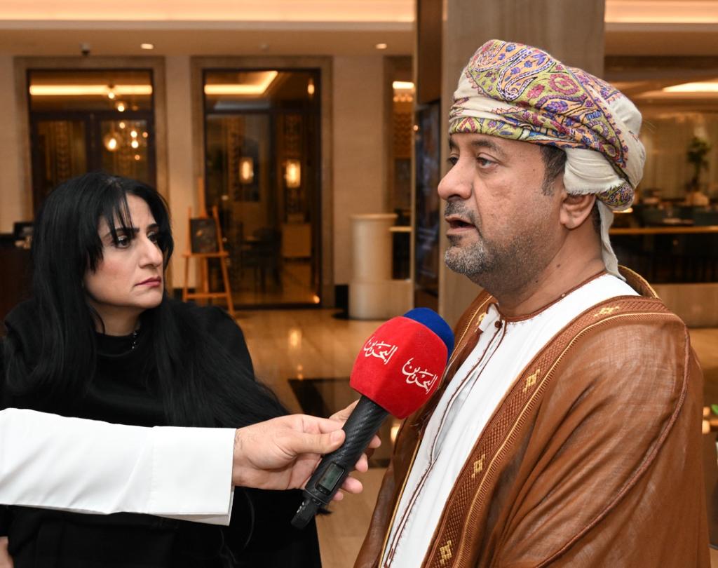 سمو الشيخ محمد بن مبارك آل خليفة يستقبل رؤساء الجمعيات الصحفية الخليجية بمناسبة عقد اجتماعهم في مملكة البحرين