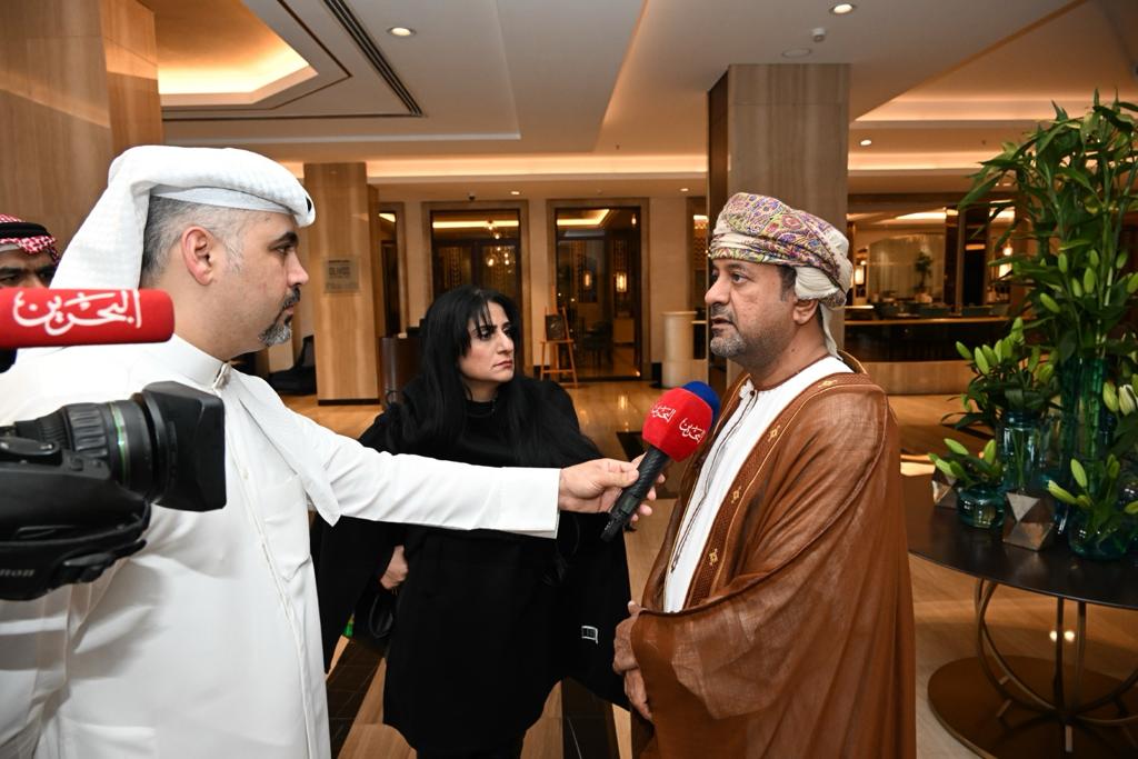 سمو الشيخ محمد بن مبارك آل خليفة يستقبل رؤساء الجمعيات الصحفية الخليجية بمناسبة عقد اجتماعهم في مملكة البحرين