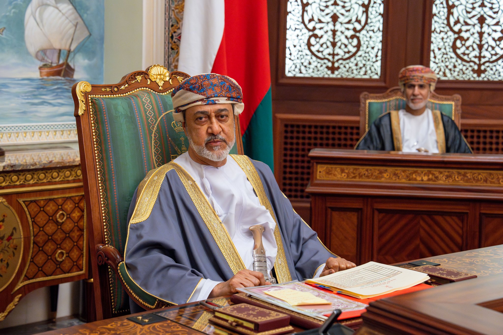 جلالة السلطان المعظم يتفضل فيترأس اجتماع مجلس الوزراء