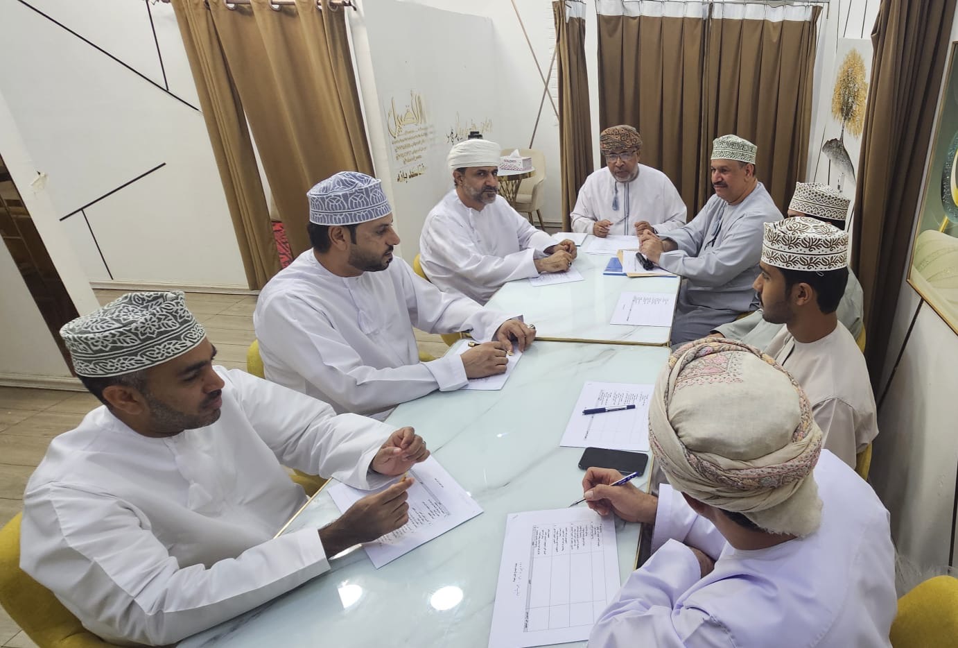 لجنة الصحفيين بمحافظة جنوب الباطنة تعقد إجتماعها الأول