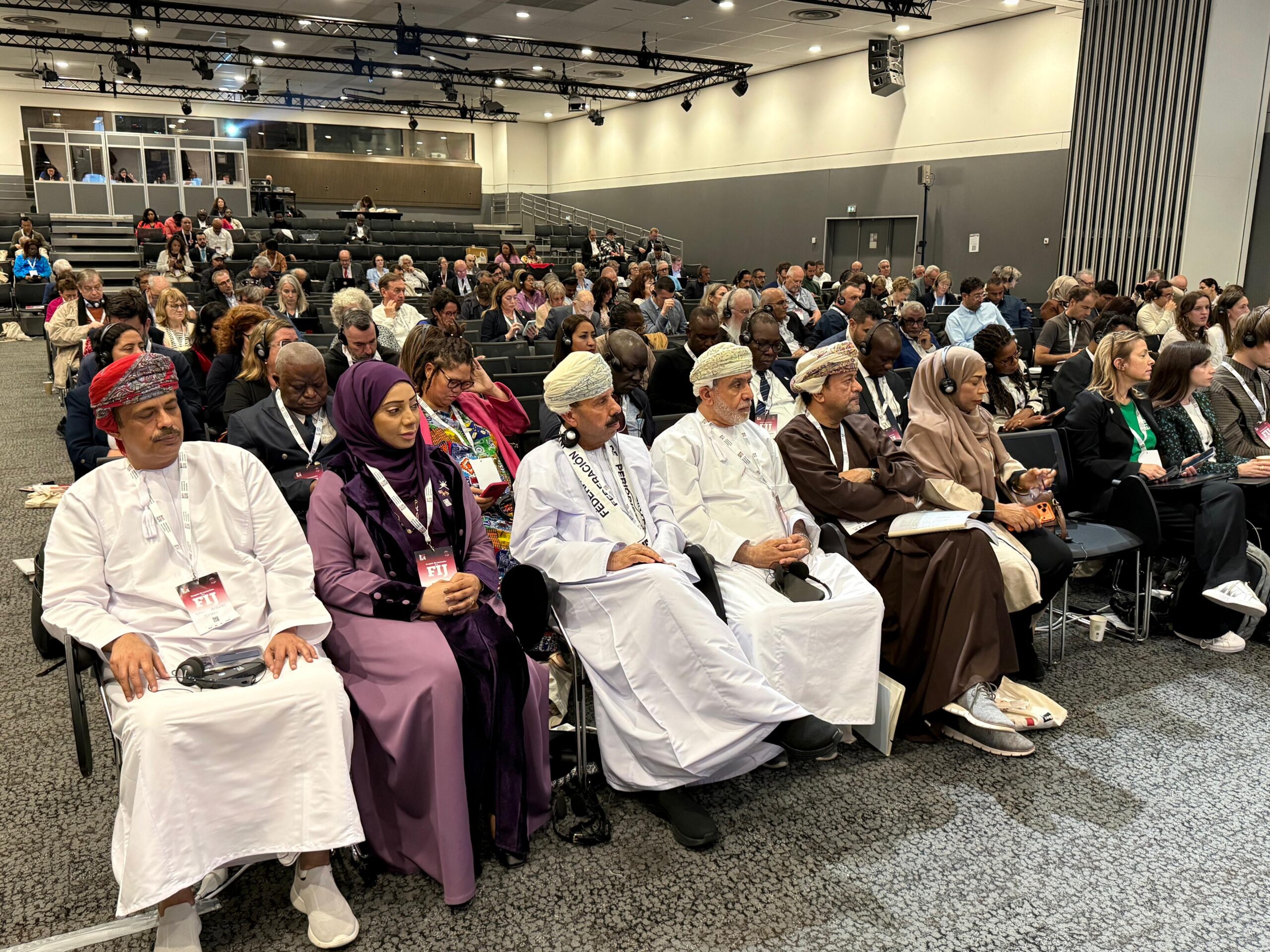 انتخاب العريمي  عضواً لتنفيذية الاتحاد الدولي للصحفيين   ،،، الكونجرس الدولي يختار زولينا من البيرو  رئيساً والفلسطيني أبو بكر نائبا أول